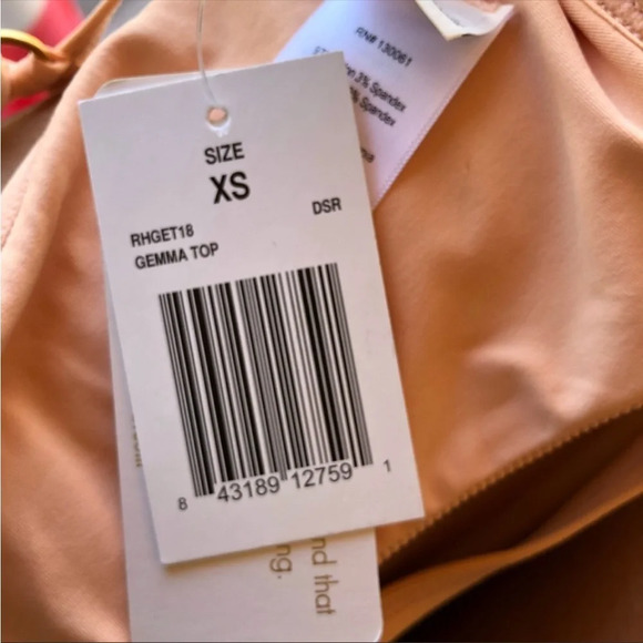 NWT L* space Dessert Rose Gemma Swim Top XS - Picture 6 of 8